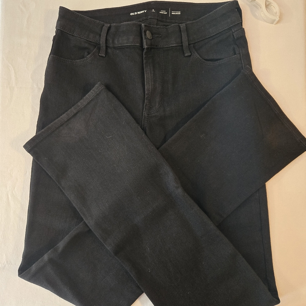 Old‎ Navy Size 2 Long - Bootcut Black. NWOT - Picture 3 of 8